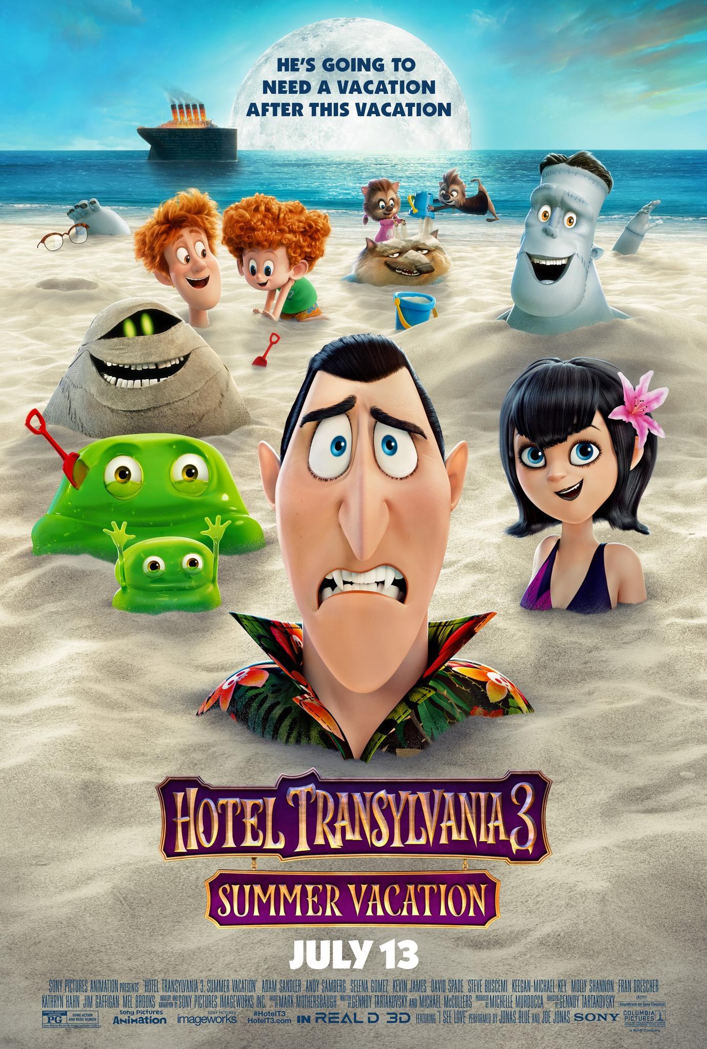 Hotel Transylvania 3: Summer Vacation-720P