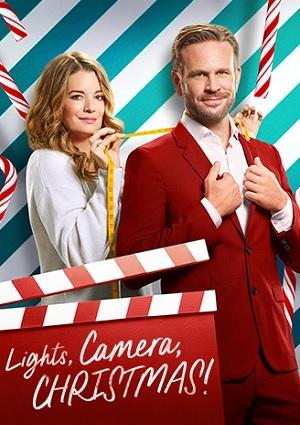 Poster Lights, Camera, Christmas!