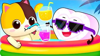 Marshmallow and His Friends | Food Song | The Shapes Song | Nursery Rhymes | Kids Songs | BabyBus