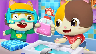 How to Wash Your Hands | Healthy Habits for Kids | Nursery Rhymes | Kids Songs | BabyBus Lesson 1