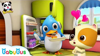 Rudolph Makes Desserts with Daddy | Magical Chinese Characters | Hero Daddy | Baby Songs | BabyBus