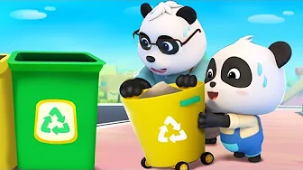 Daddy’s Little Helper | Panda Cartoon | Nursery Rhymes & Kids Songs | Kids Cartoon | BabyBus