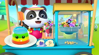 Rainbow Popcorn and Jelly Song | Colors Song | Kids Song | Kids Cartoon | BabyBus