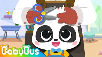 Baby Panda's First Haircut💇 | Little Baby Panda World 3 | Nursery Rhymes | Kids Songs | BabyBus
