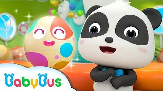 Surprise Eggs, Open them! | Learn Colors | Nursery Rhymes | Kids Songs | Baby Cartoon | BabyBus