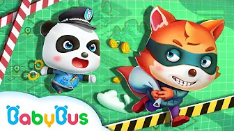 Baby Panda Police Man | Animation & Kids Songs collections For Babies | BabyBus