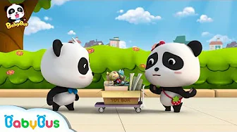 Panda Miumiu's Waste is Missing | Baby Panda's Magic Bow Tie | Magical Chinese Characters | BabyBus