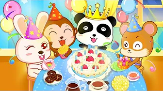 Baby Panda's Birthday Party | Game Preview | Educational Games for kids | BabyBus