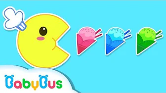 Learn Colors Pacman for Toddlers Kids | Fun Learning Colours Videos for Kids| BabyBus