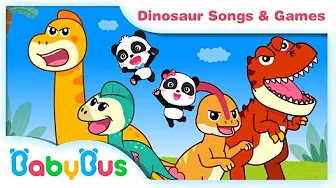 Dinosaur songs & Animation | Kids Songs collection | Nursery Rhymes | BabyBus | Baby Panda