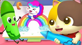 Which Color Do You Like? | Colors Song,  Vegetables Song | Nursery Rhymes | Kids Songs | BabyBus