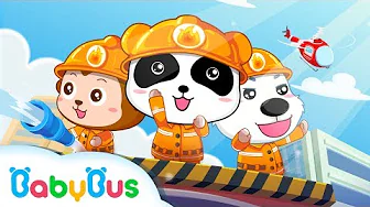 Little Panda Fireman | Firefighter Song | Nursery Rhymes | Kids Songs | Kids Cartoon | BabyBus