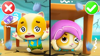 Oh No, A Big Earthquake Is Coming! | Safety Tips for Kids | Nursery Rhymes | Kids Songs | BabyBus