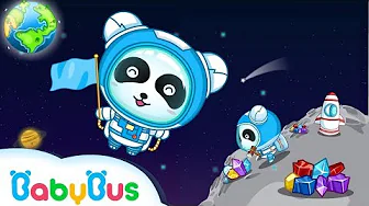 Baby Panda: Moon Explorer | Space & Astronaut | Game Preview | BabyBus Game