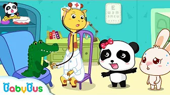 Doctor! Something Wrong with Momo's Nose |  Good Habits | Picture Book Cartoon for Kids | BabyBus