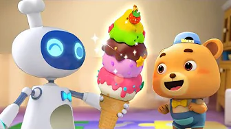 Robot Snack Maker | The Bears Family | Cartoons | Cartoon for Kids | BabyBus