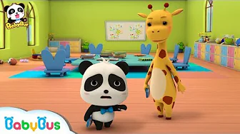 Baby Panda Wanna Win Red Flowers | Magical Magnet |Baby Panda's Magical Chinese Characters | BabyBus