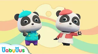 Little Painter's Coloring Trip | Kids Drawing Book | Coloring & Painting for Kids | BabyBus