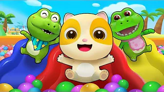 Playtime at Outdoor Playground | Learn Numbers | Nursery Rhymes | Kids Songs | BabyBus