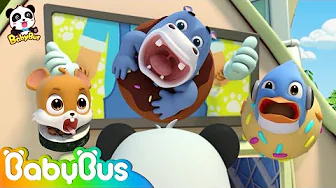 Crazy Food Machine | Magical Chinese Characters | Kids Cartoon | Baby Cartoon | BabyBus