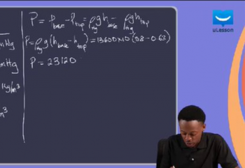 Pressure in Fluids-Pascal's Principle -7-Pressure and altitude