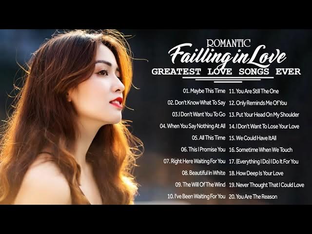 Old Love Songs 80's 90's ❤️ Westlife, Backstreet Boys, Boyzone ❤️ Romantic Love Songs Ever