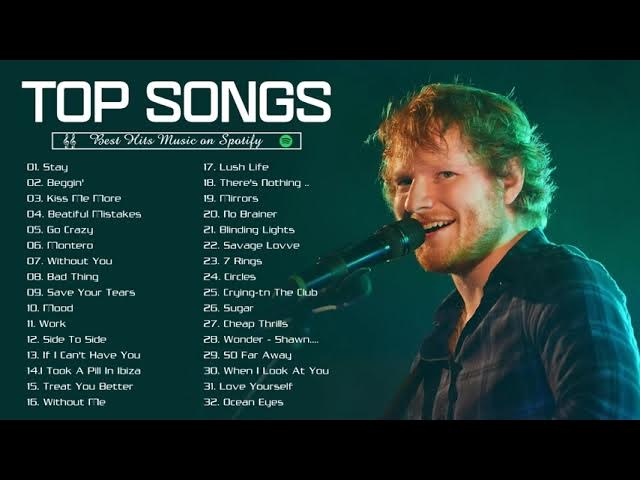 Pop Hits 2021| Ariana Grande, Maroon 5, Ed Sheeran, Rihanna, Billie Eilish, Bruno Mars, Charlie Puth
