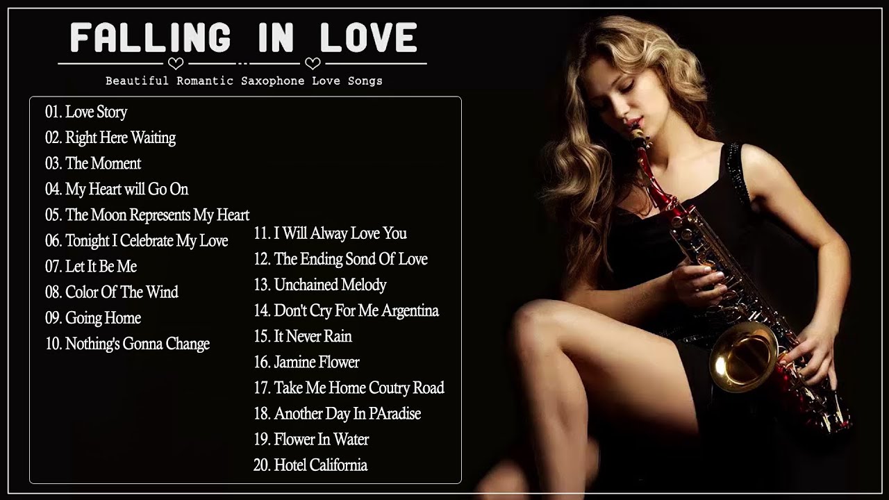 The Very Best Of Saxophone Love Songs - Best Relaxing Instrumental Music