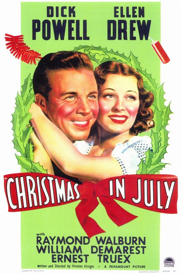 Poster Christmas in July