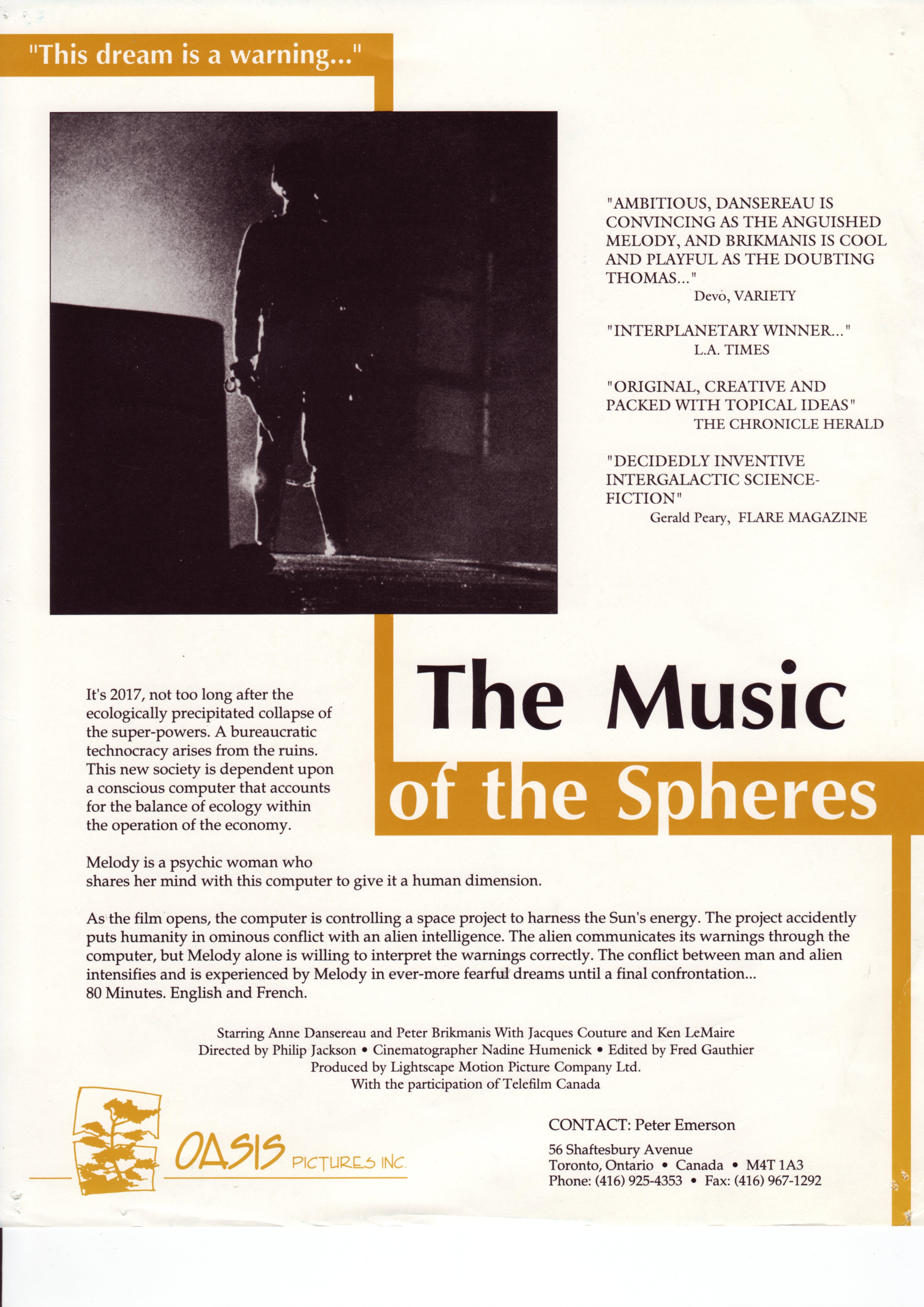 The Music of the Spheres