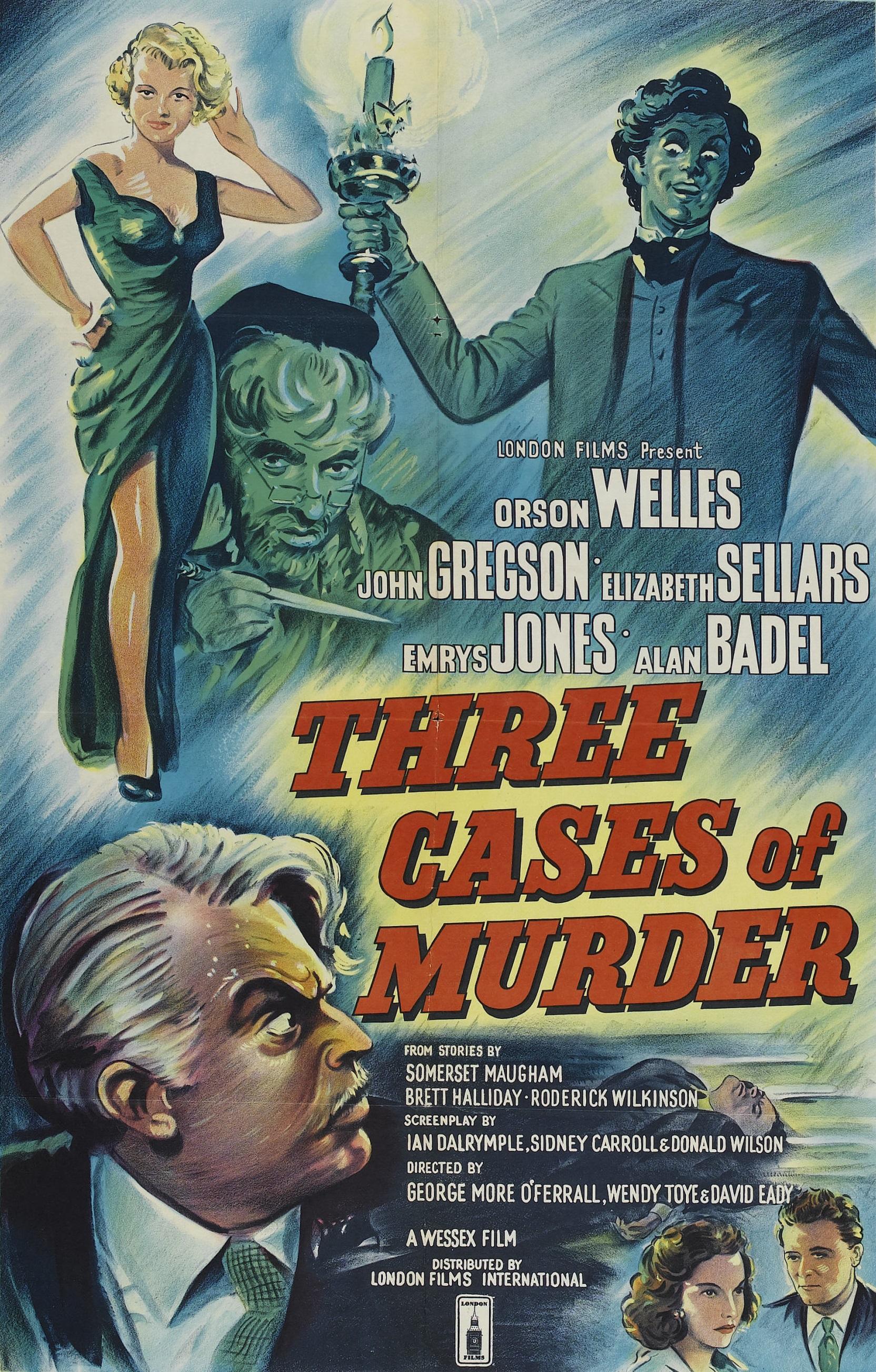 Poster Three Cases of Murder