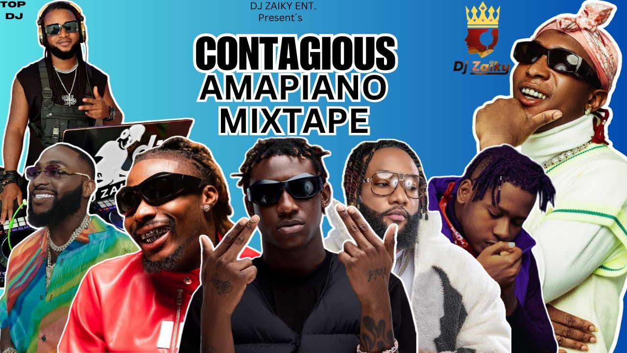 CONTAGIOUS AMAPIANO MIXTAPE 2023 | AFROPIANO PARTY MIX | BEST OF AMAPIANO MUSIC 2023| #shallipopi