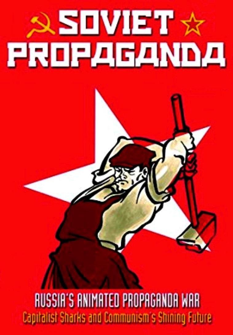 Soviet Propaganda Capitalist Sharks and Communism's Shining Future