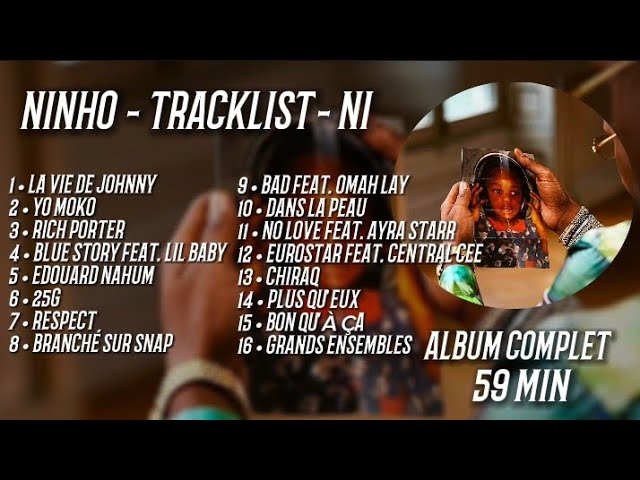 Ninho - Ni Album Complet | Mix 59 MINUTES - 16 TRACKS [Ni Album 2023]