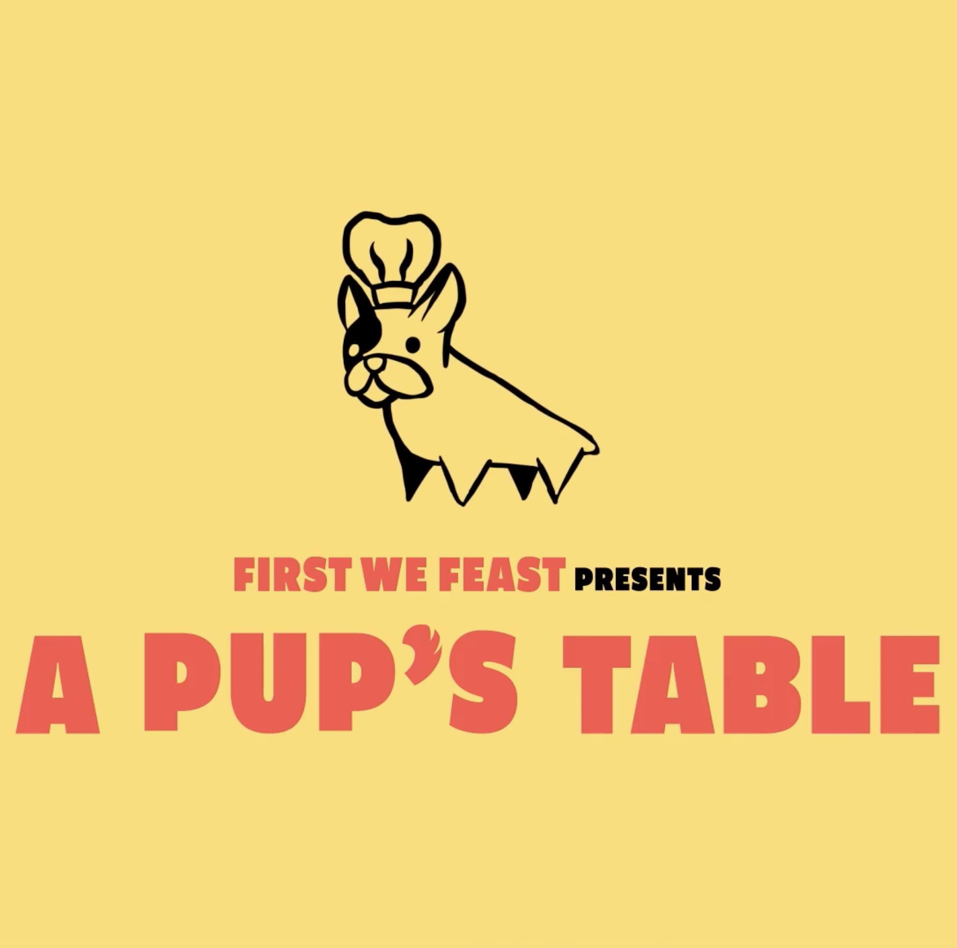 A Pup's Table