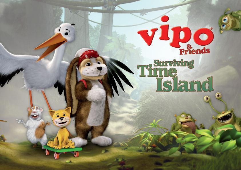Adventures on Time Island with VIPO & Friends