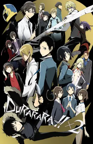 Durarara!!x2 (2015) poster