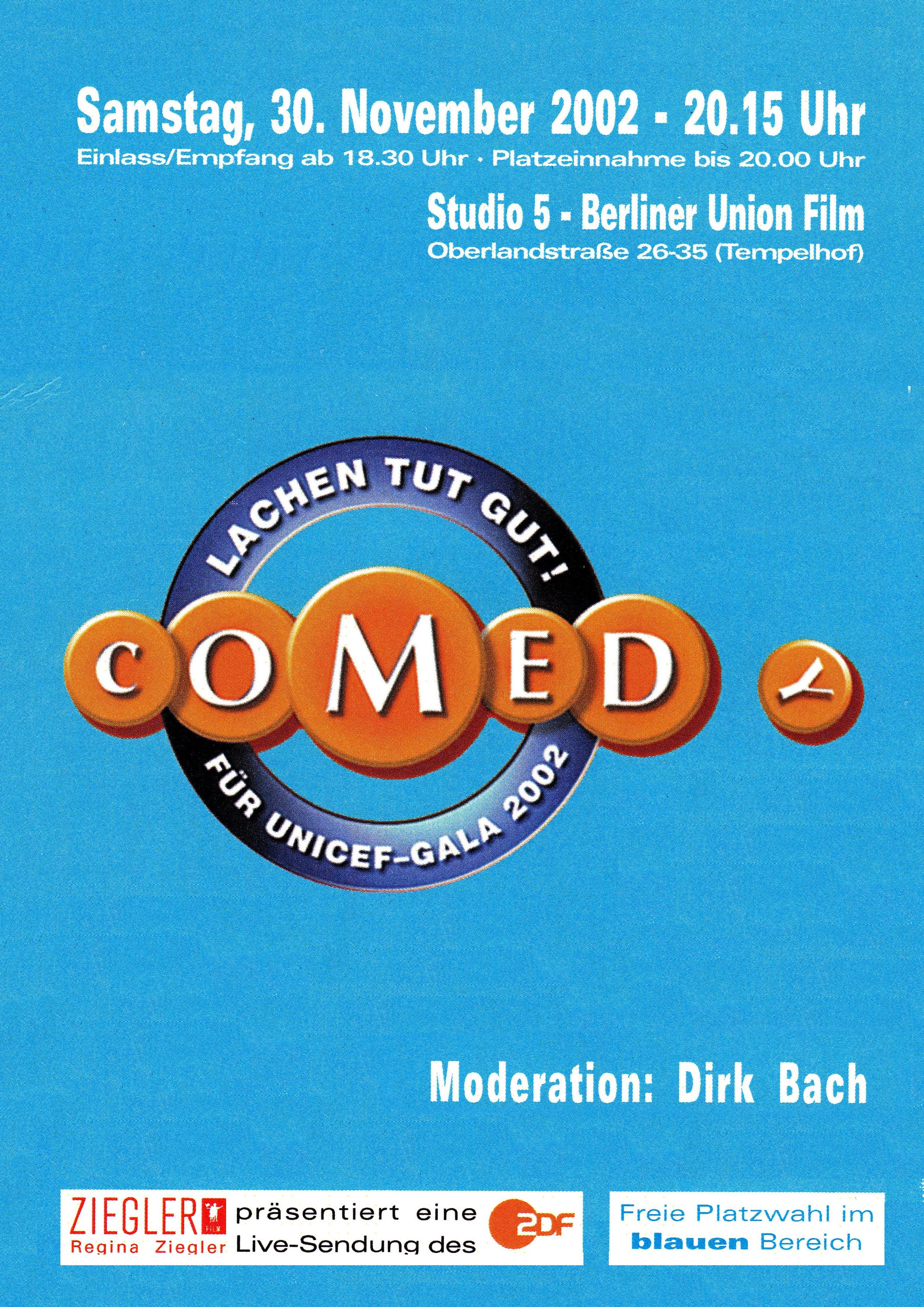 Lachen tut gut - Comedy für Unicef