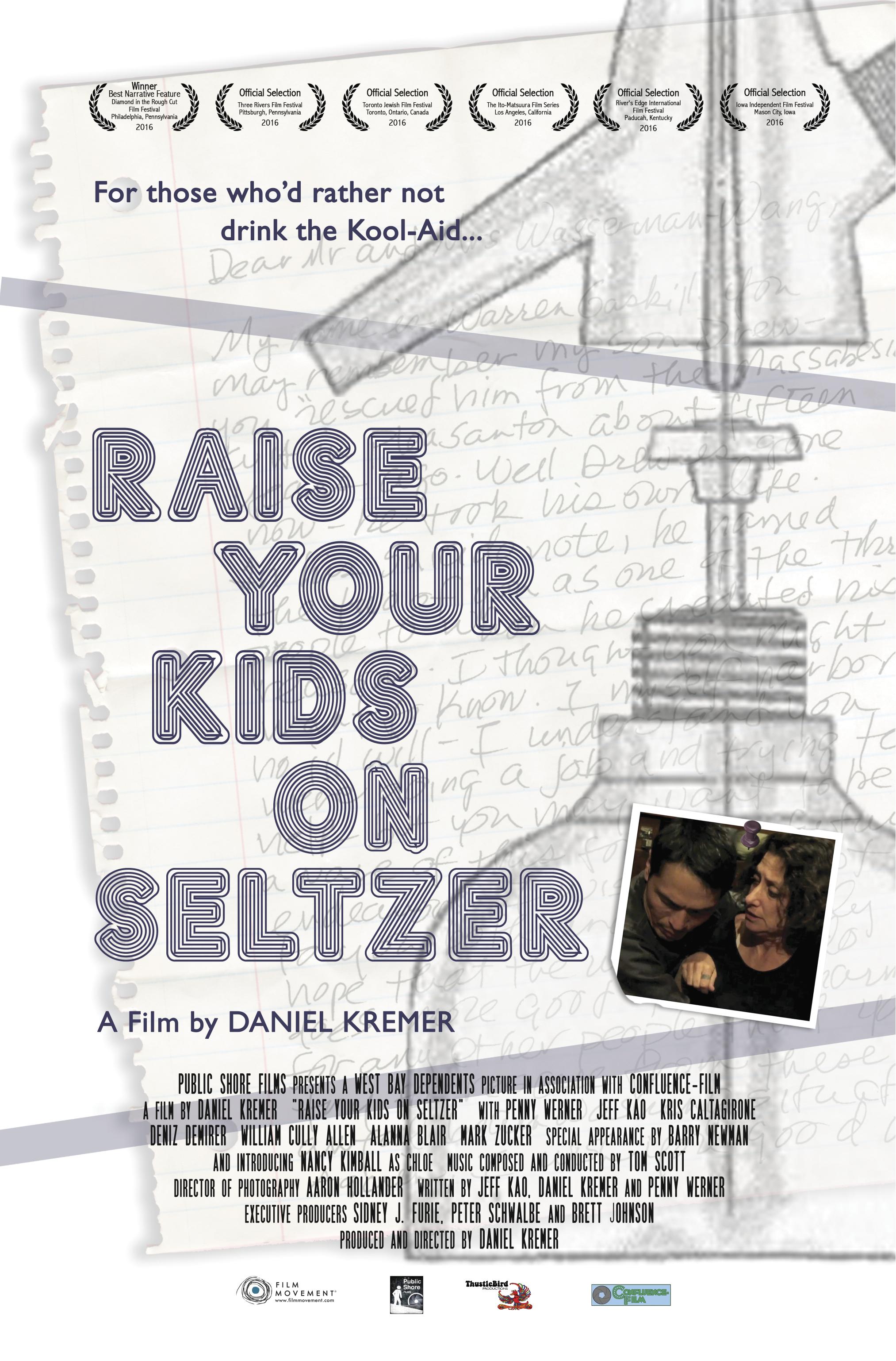 Poster Raise Your Kids on Seltzer