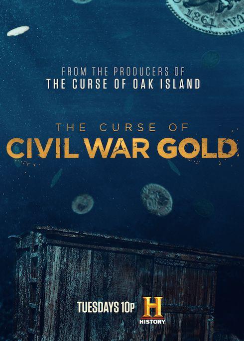 Poster The Curse of Civil War Gold S1-S2