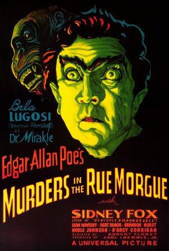 Poster Murders in the Rue Morgue