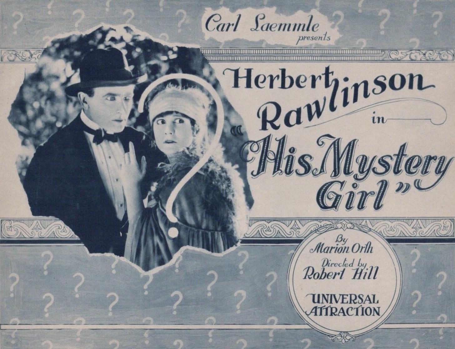 His Mystery Girl