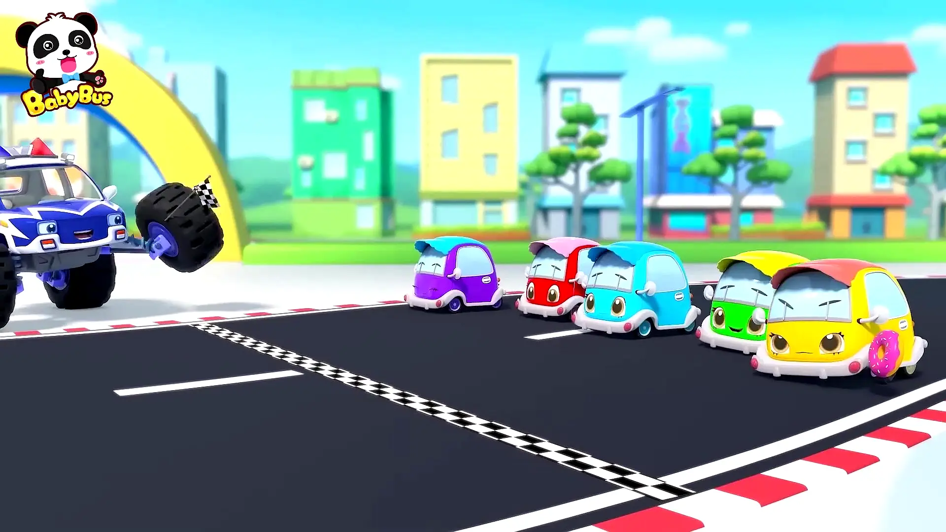Trailer—Baby Panda Mechanic | Car Cartoon | Monster Truck | Kids Song | BabyBus