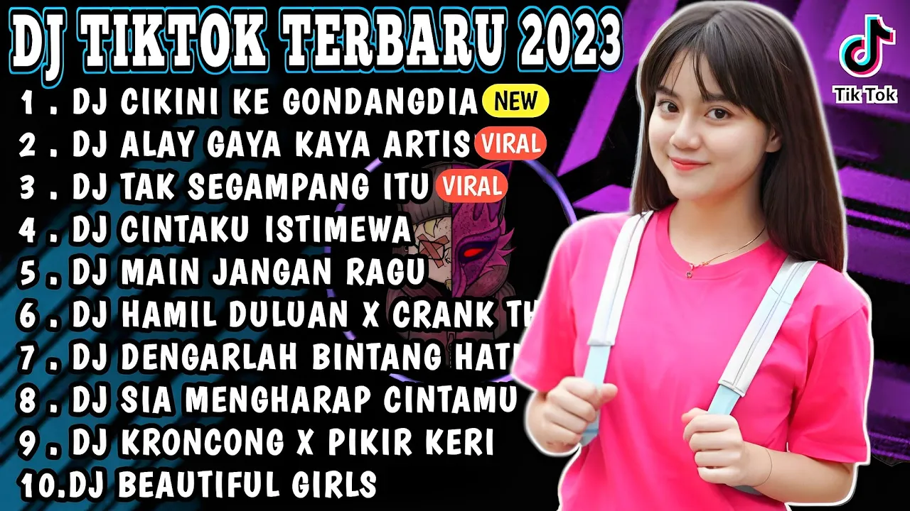 DJ TIKTOK TERBARU 2023 - DJ CIKINI KE GONDANGDIA | DJ ALAY GAYA KAYA ARTIS REMIX FULL BASS TIKTOK