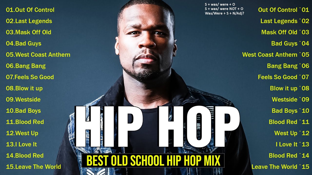 90s 2000s Rap  Mix  - Old School Hip Hop Mix ( Aprenda inglês através de músicas )