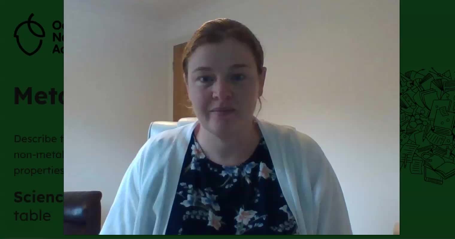 Metals and non-metals