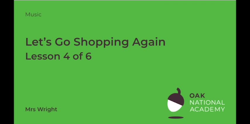 Let's go shopping (Part 2)