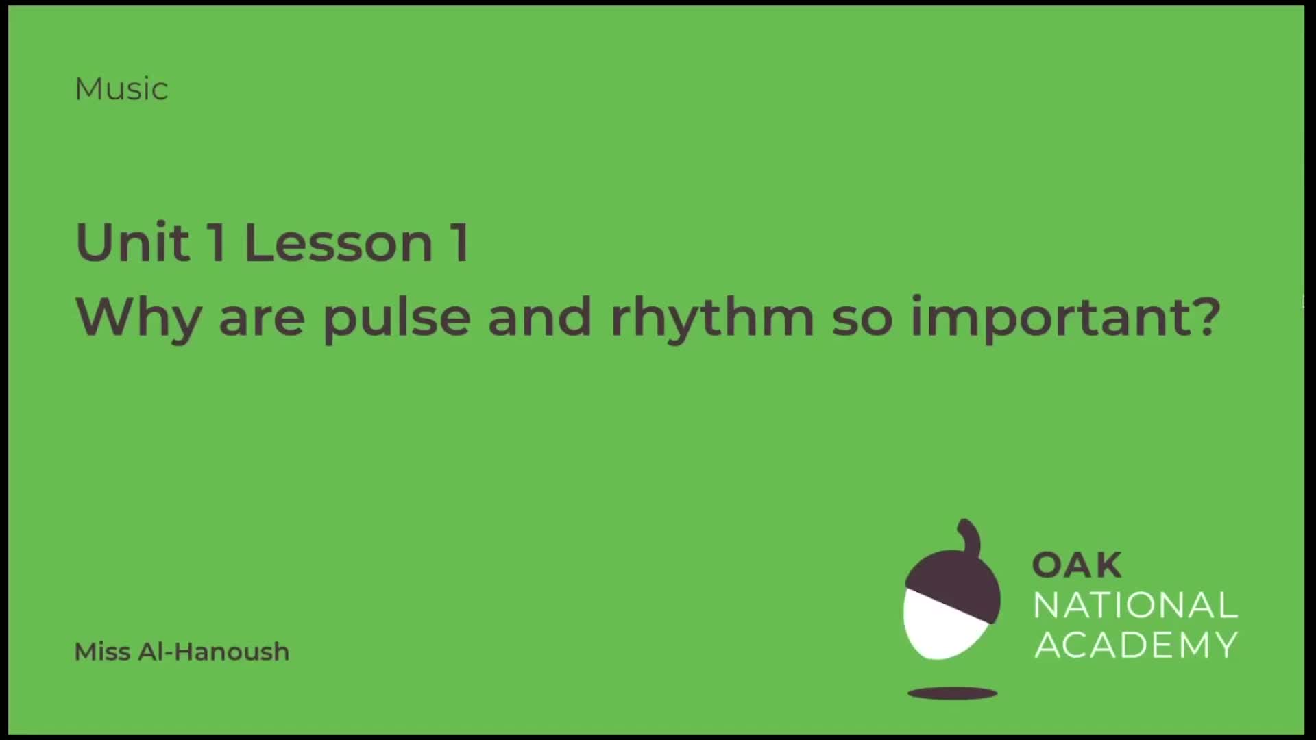KS3 Music