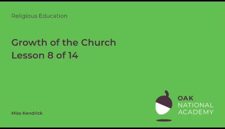 Growth of the Church