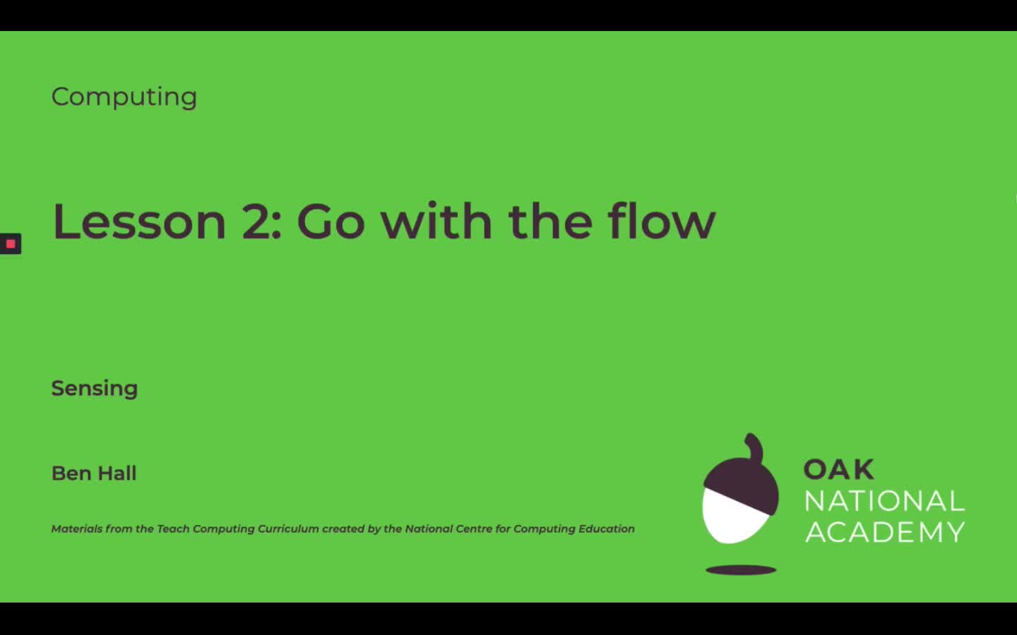 Go with the flow
